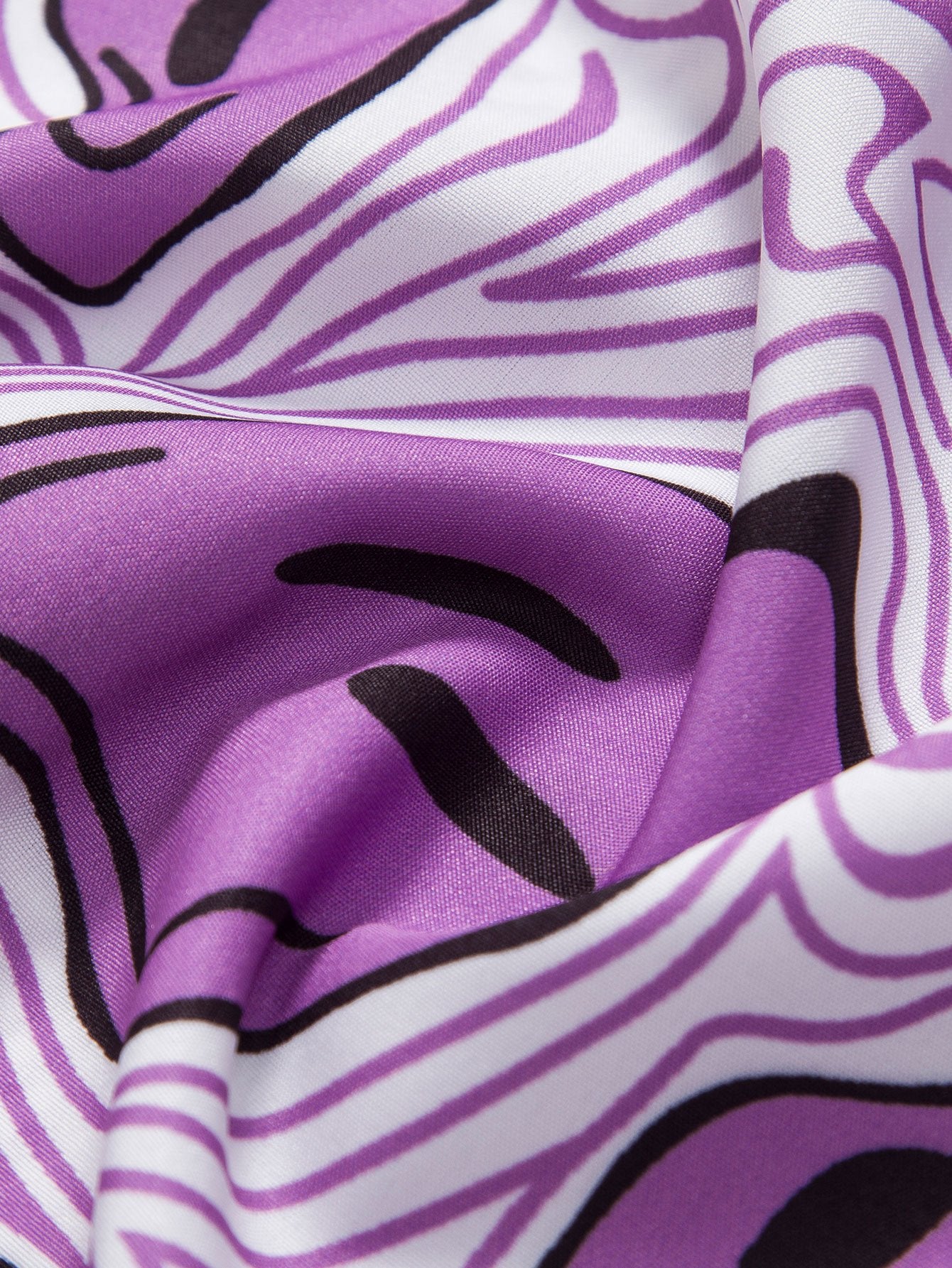 Psychedelic Smiley Print Button Shirt-Mitchell Shoes