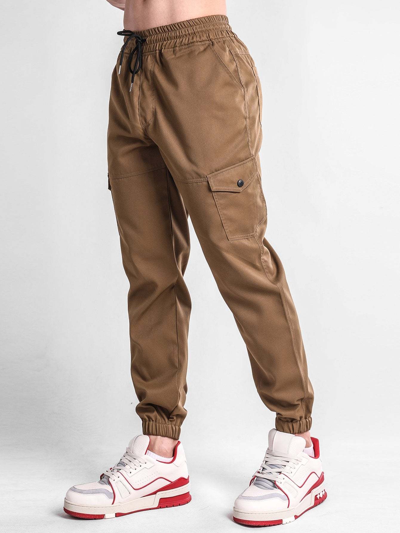 Chino Cargo Jogger Pants-Mitchell Shoes