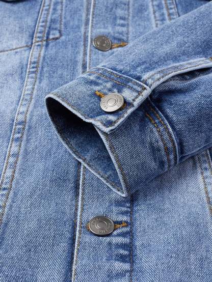 Washed Denim Jacket-Mitchell Shoes