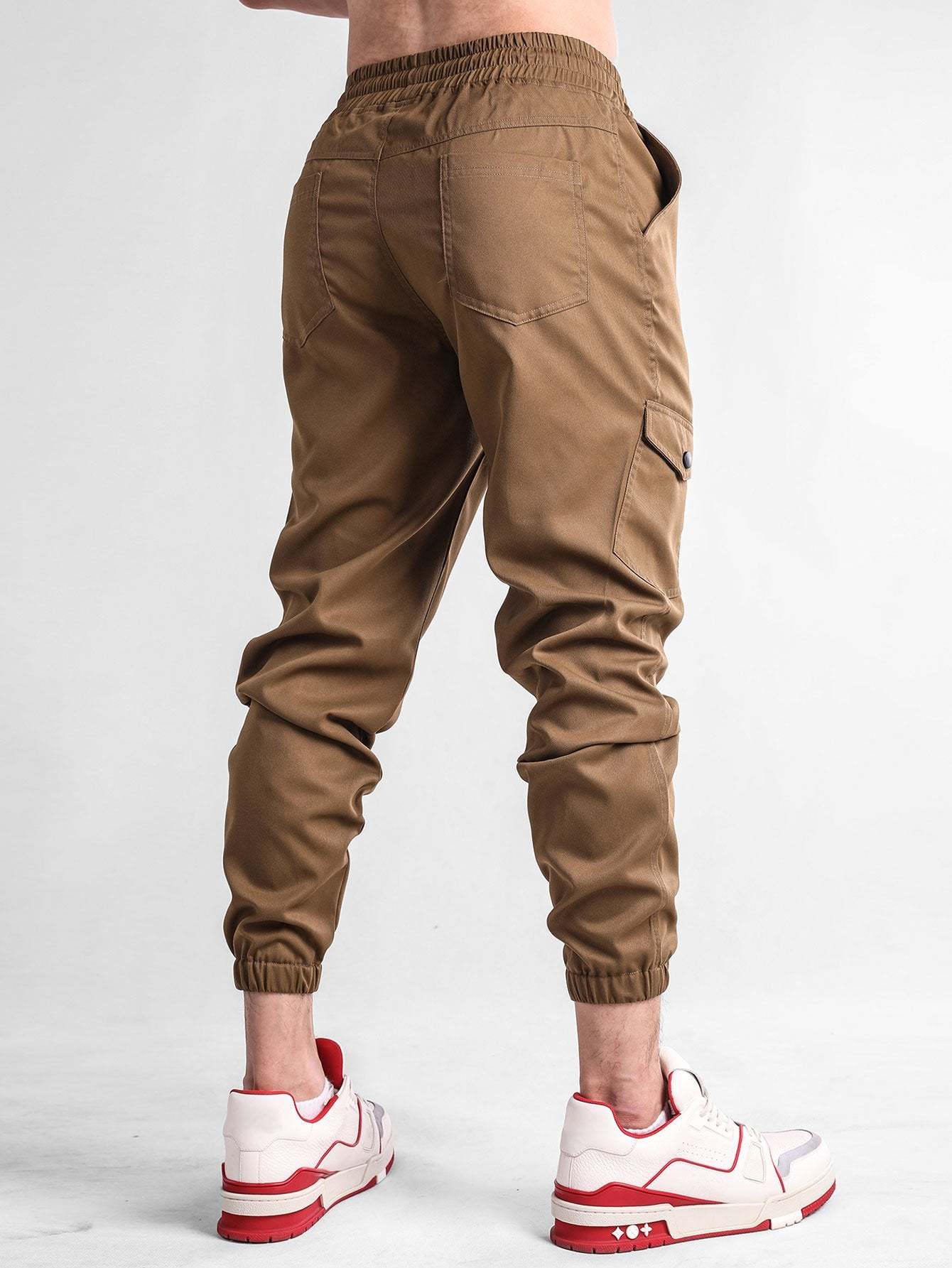 Chino Cargo Jogger Pants-Mitchell Shoes