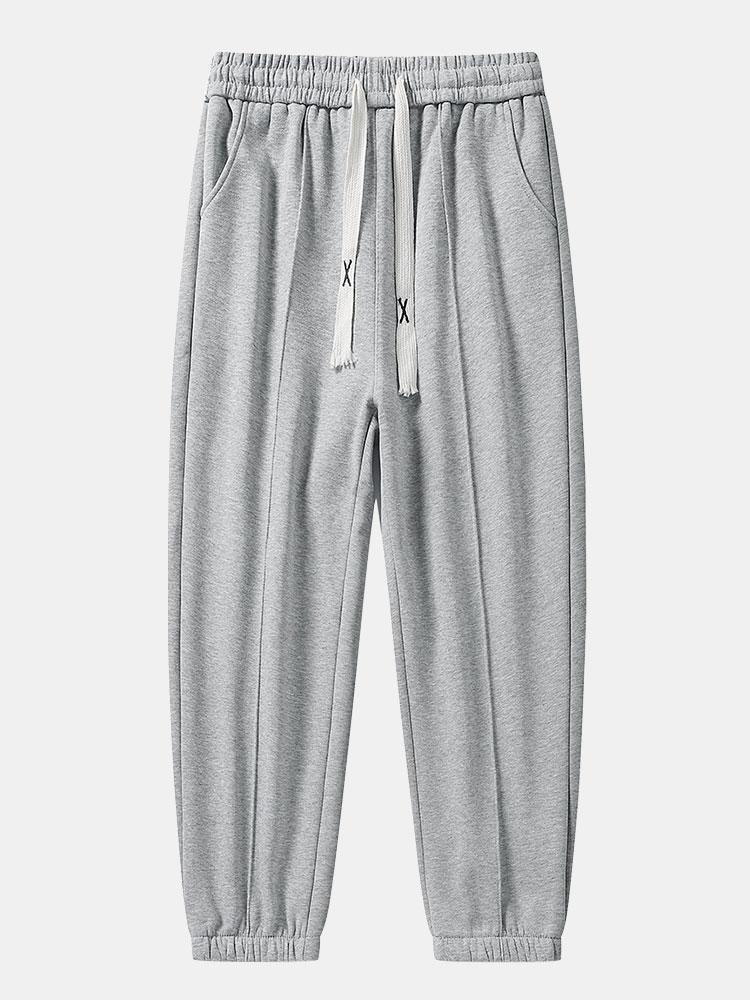 Jogger Pants With Pintuck-Mitchell Shoes