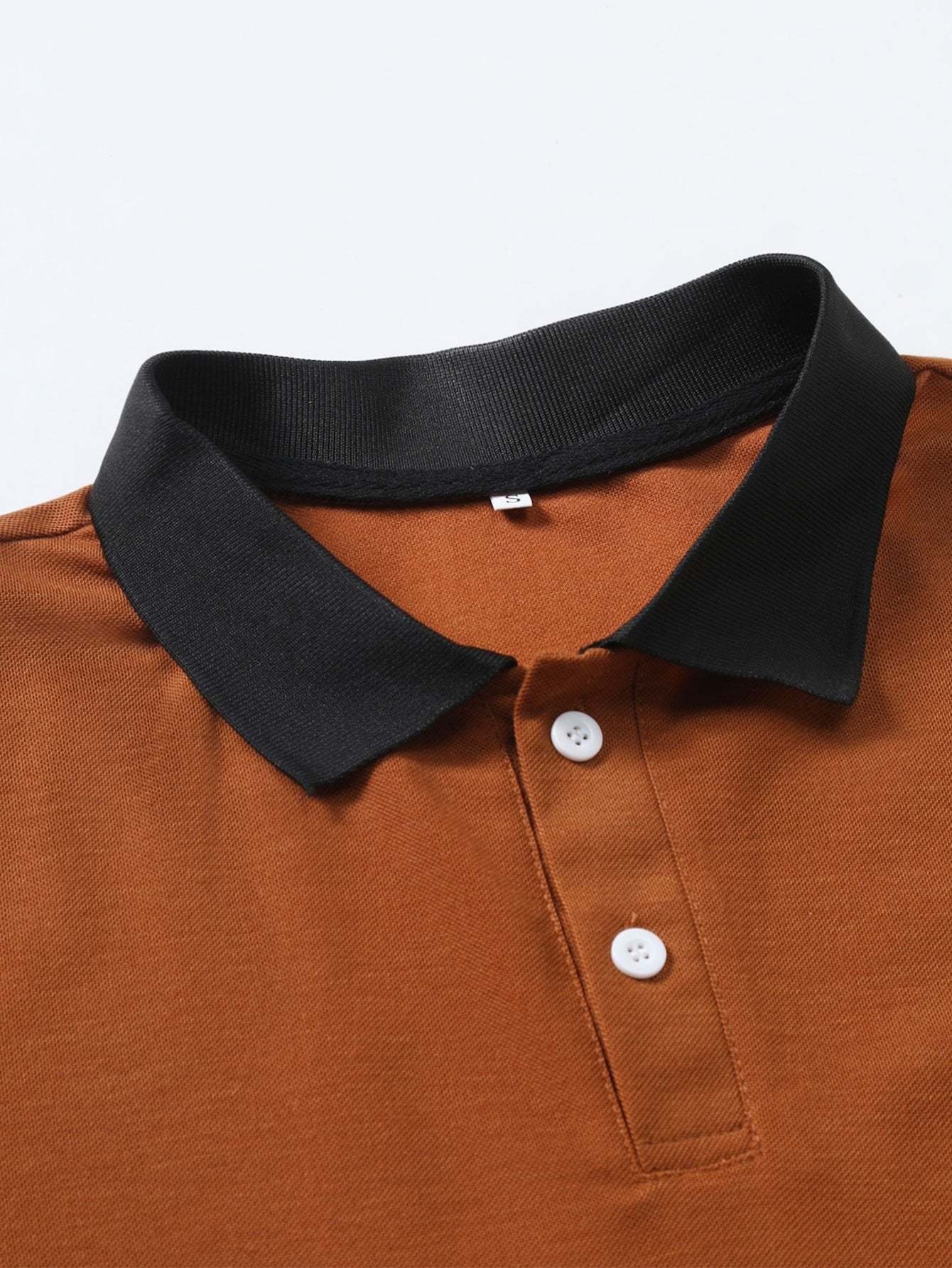 Contrast Polo Shirt-Mitchell Shoes