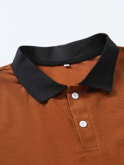 Contrast Polo Shirt-Mitchell Shoes