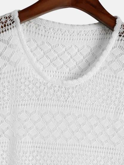 Knitted Textured Tank Top-Mitchell Shoes