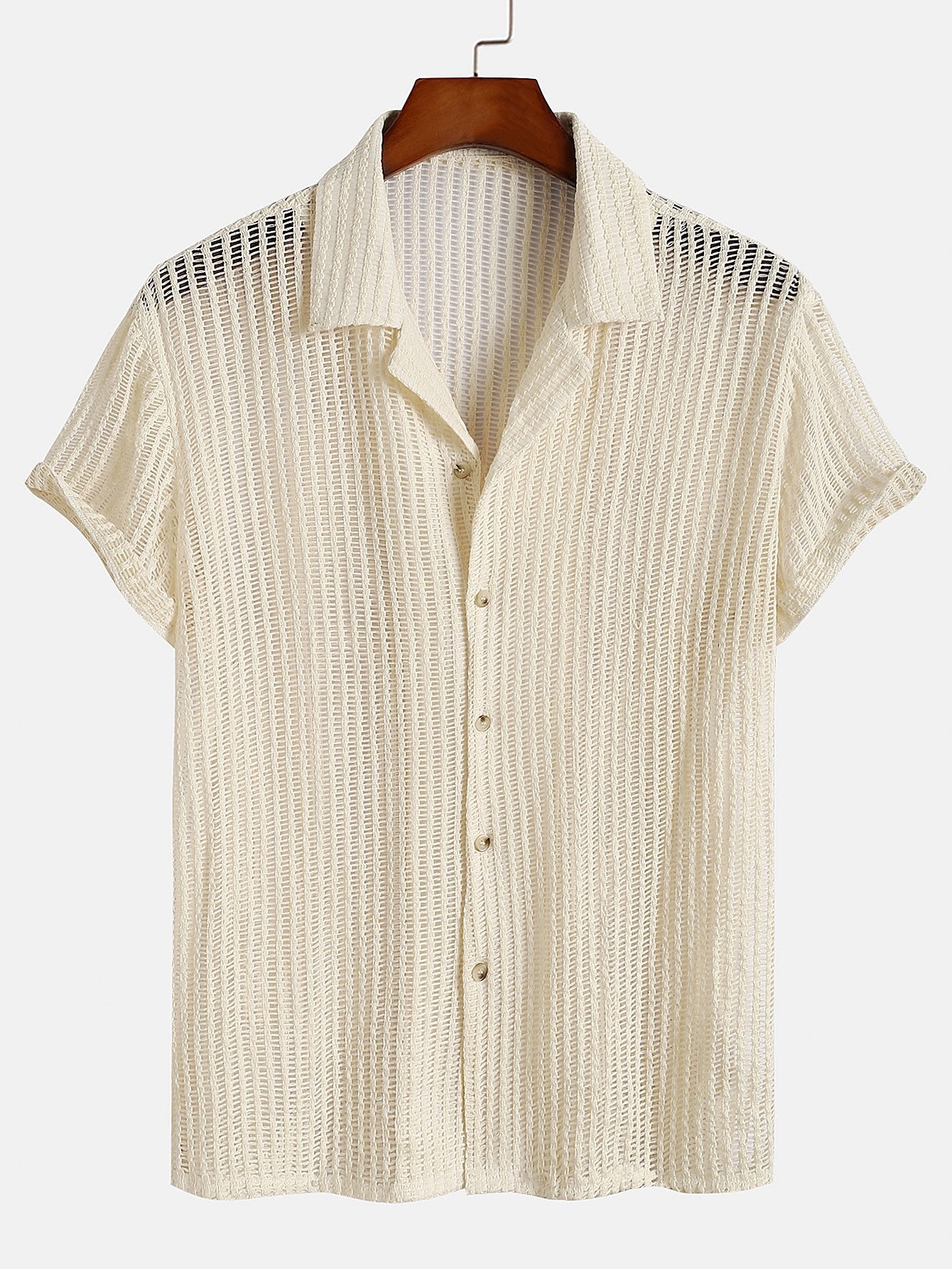 Crochet Cuban Shirt-Mitchell Shoes