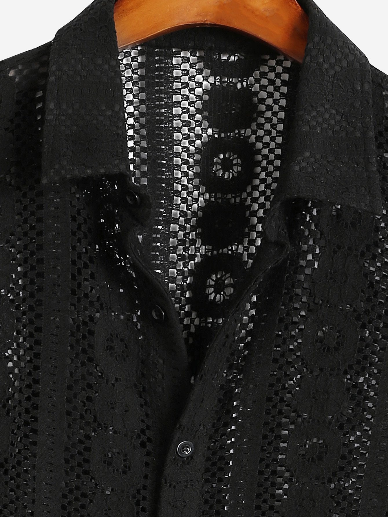 Textured Button Up Shirt-Mitchell Shoes