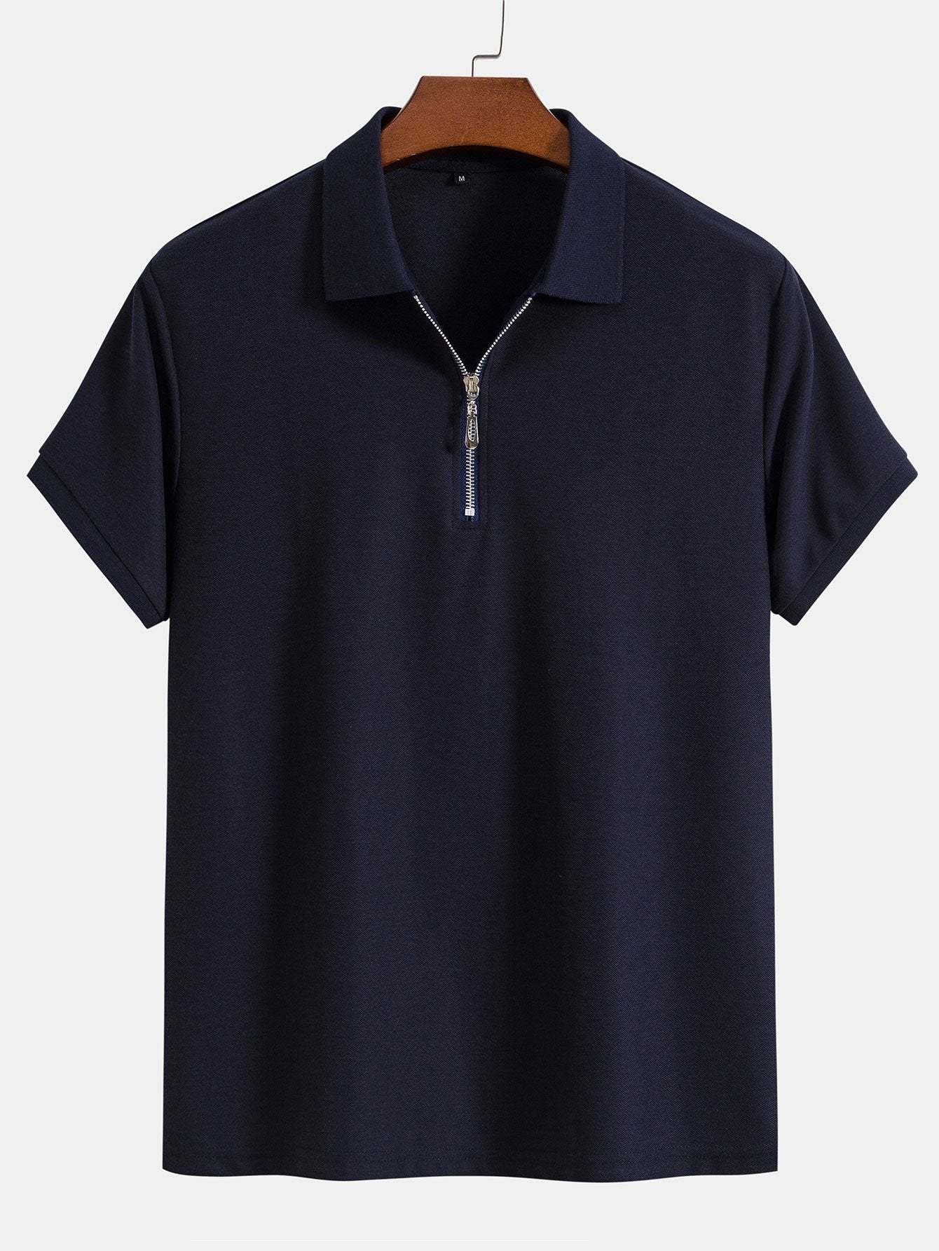 Mesh Zip Polo-Mitchell Shoes