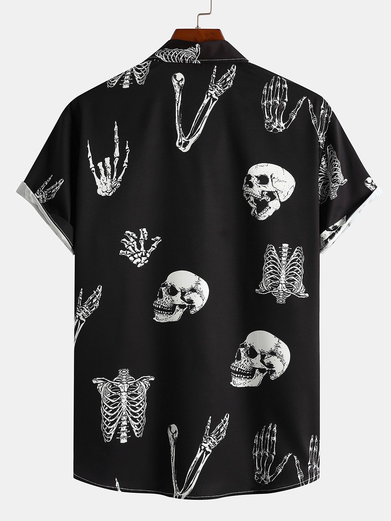 Skull Print Shirt-Mitchell Shoes
