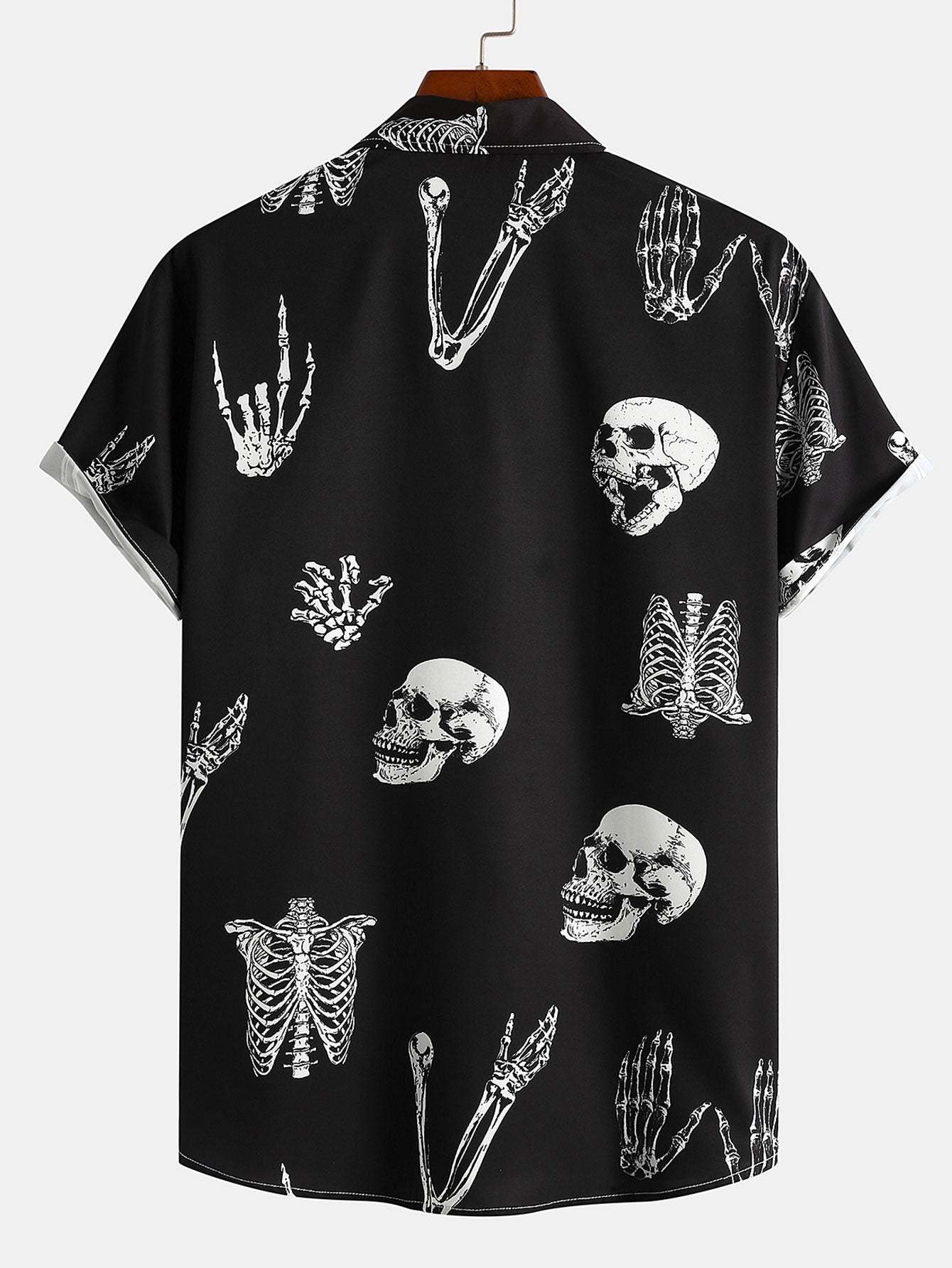 Skull Print Shirt-Mitchell Shoes