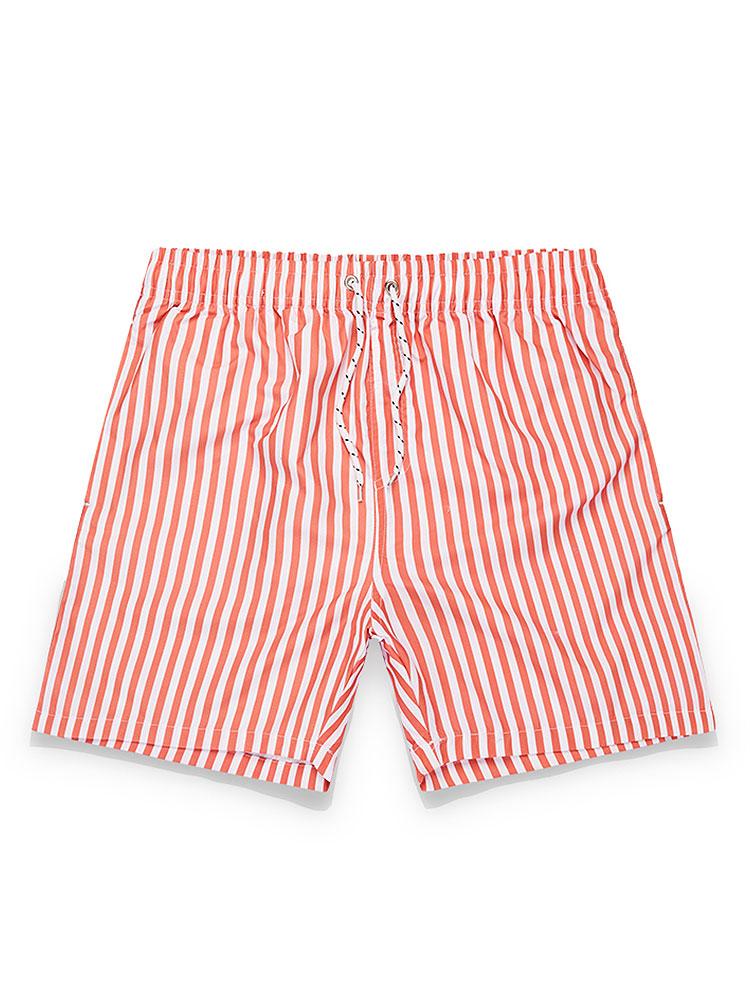 Striped Swim Shorts-Mitchell Shoes