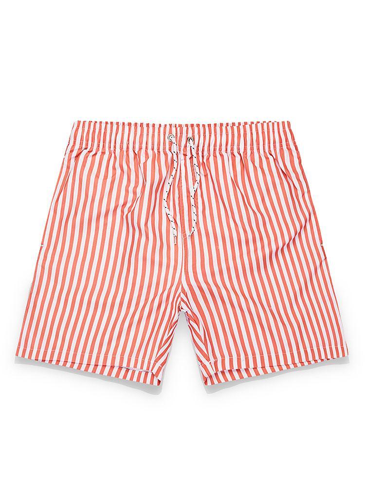 Striped Swim Shorts-Mitchell Shoes