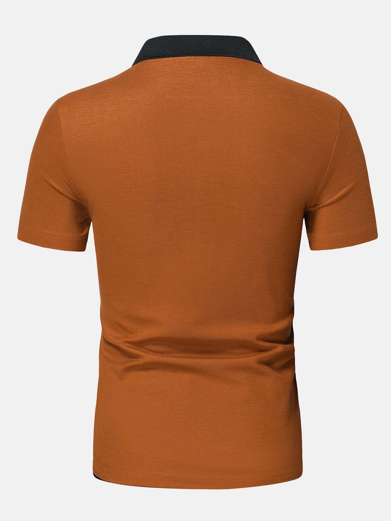 Contrast Polo Shirt-Mitchell Shoes