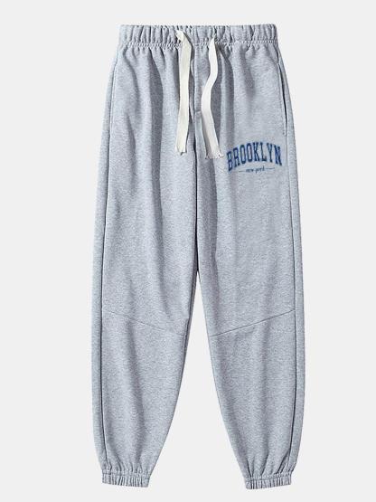 Brooklyn Print Cotton Blend Jogger Pants-Mitchell Shoes