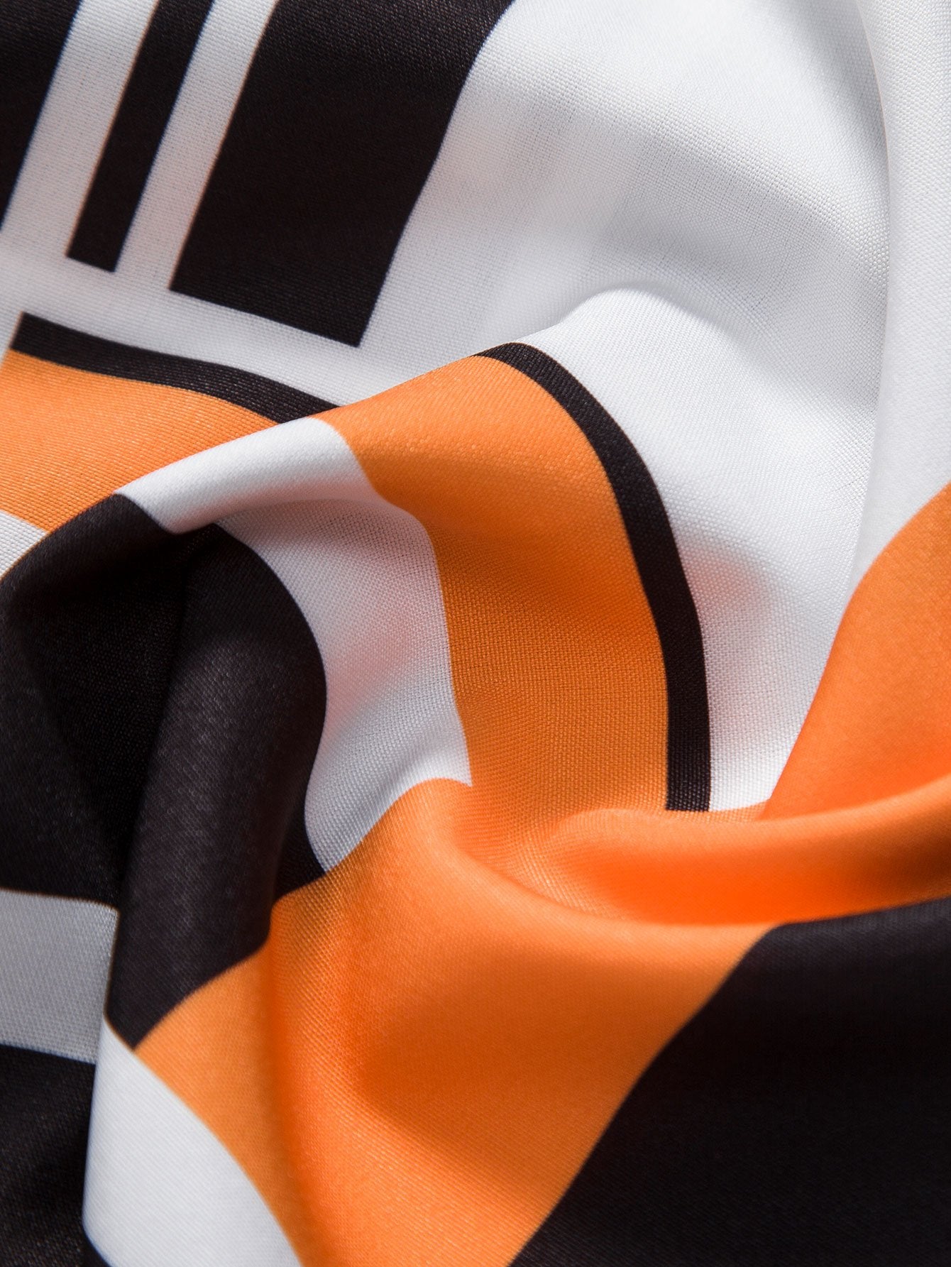 Geometric Print Button Up Shirt-Mitchell Shoes