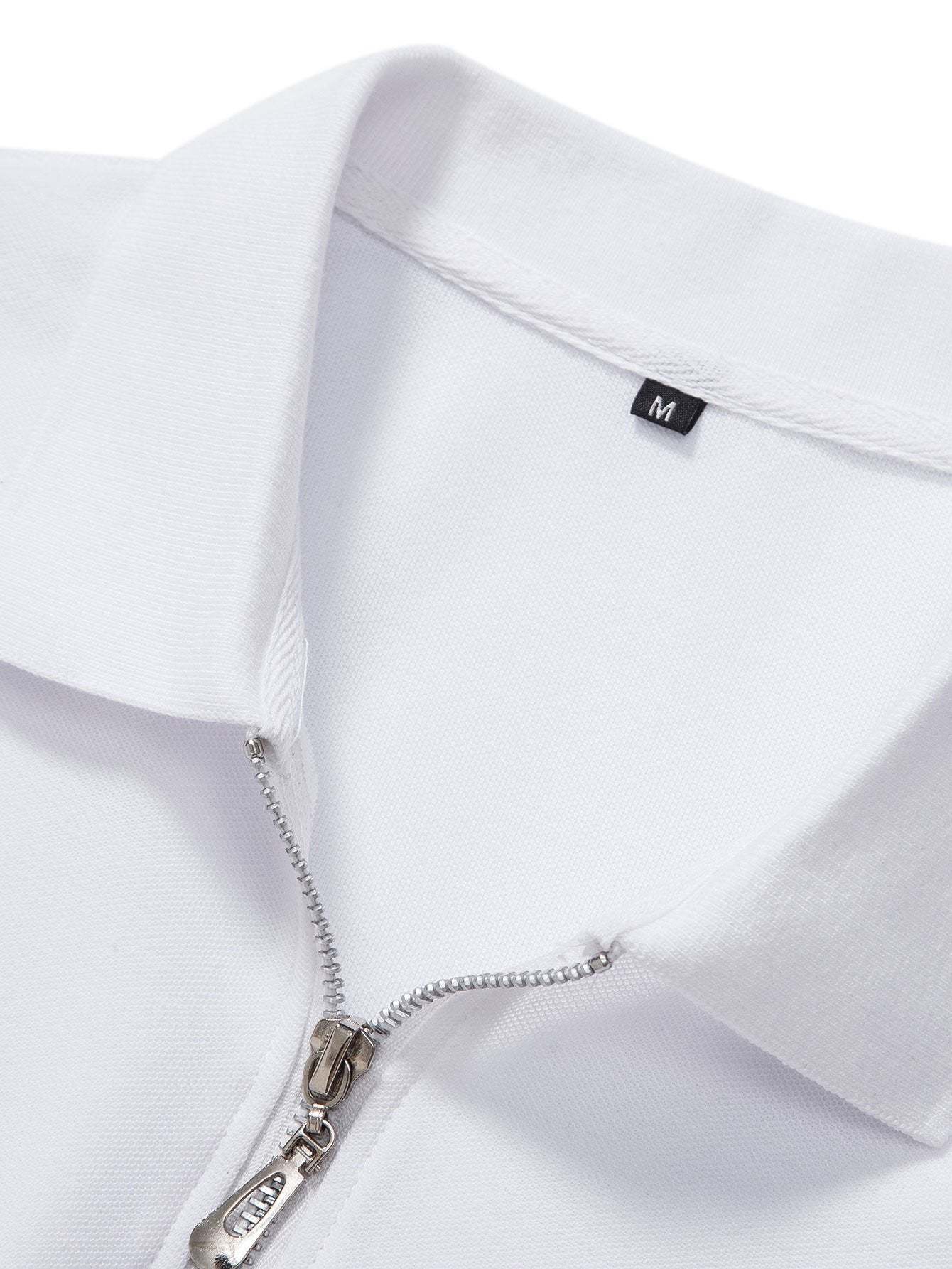 Mesh Zip Polo-Mitchell Shoes