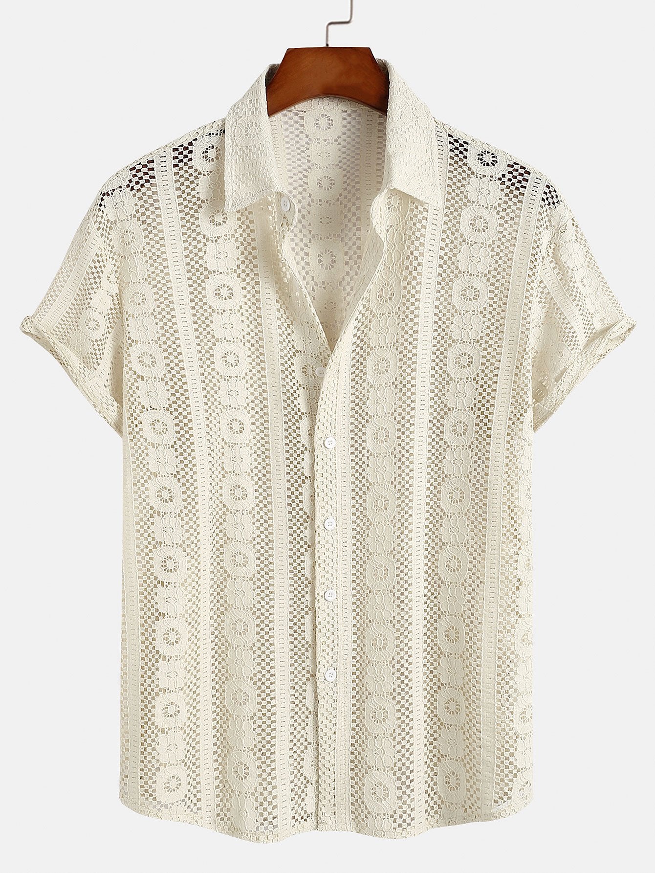 Textured Button Up Shirt-Mitchell Shoes