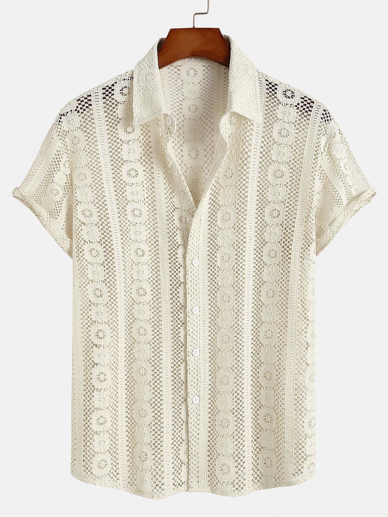 Textured Button Up Shirt-Mitchell Shoes