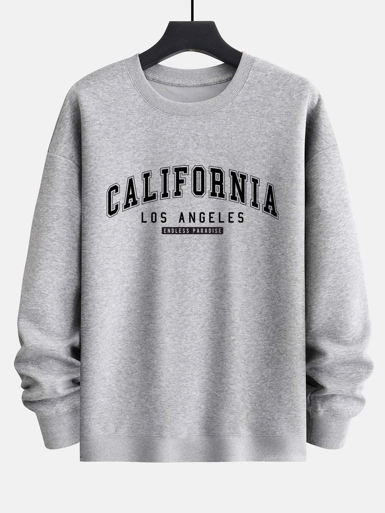 California Print Relax Fit Sweatshirt-Mitchell Shoes