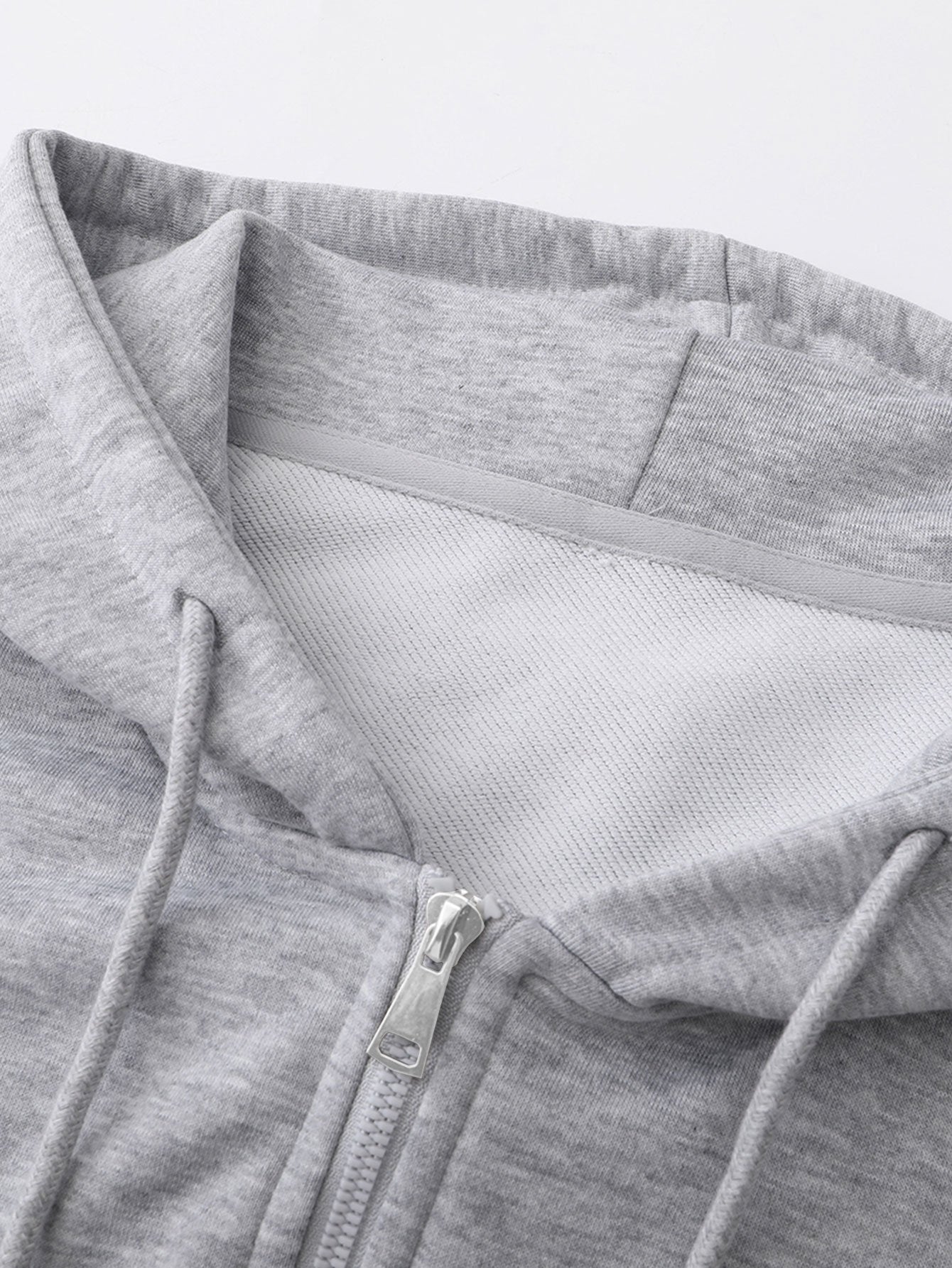 Basic Relax Fit Zip Hoodie-Mitchell Shoes