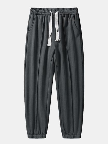 Jogger Pants With Pintuck-Mitchell Shoes