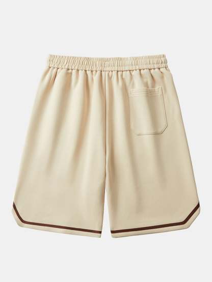 Drawstring Jersey Basketball Shorts-Mitchell Shoes