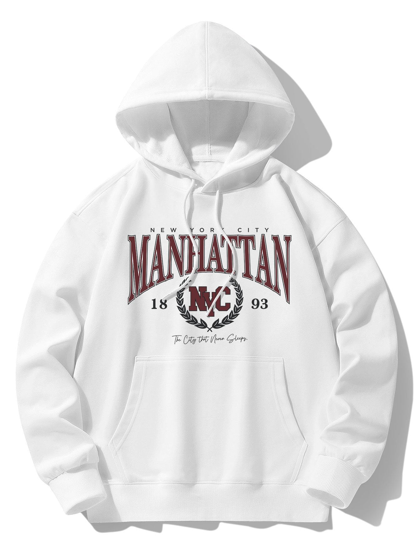 Manhattan Varsity Print Cotton Blend Hoodie & Jogger Pants-Mitchell Shoes