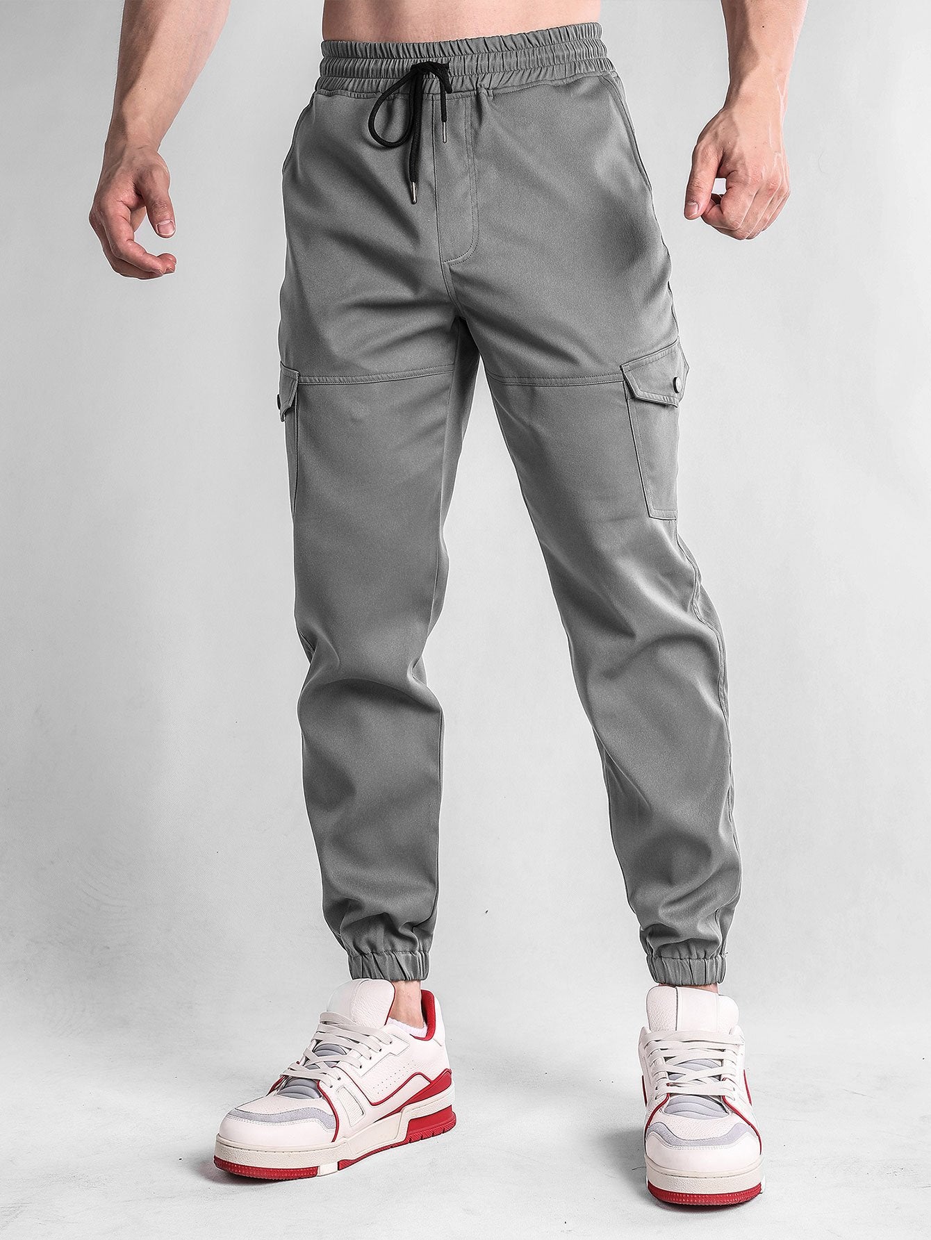 Chino Cargo Jogger Pants-Mitchell Shoes