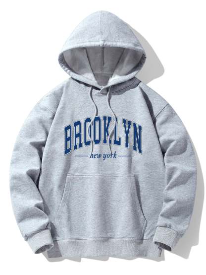 Brooklyn Print Cotton Blend Hoodie-Mitchell Shoes