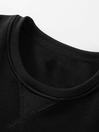 Color Block Crew Neck Sweatshirt-Mitchell Shoes