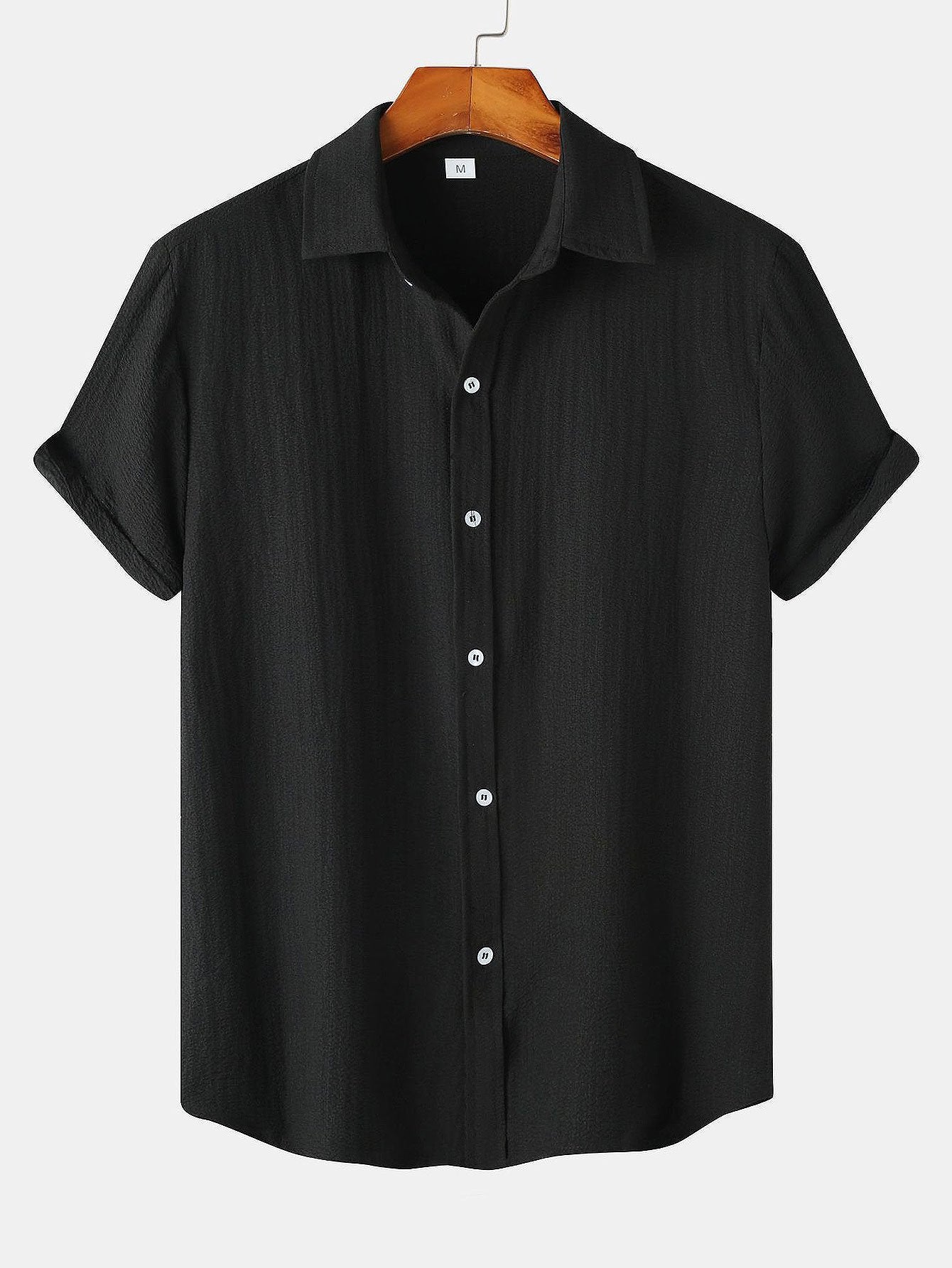 Textured Button Up Shirt-Mitchell Shoes