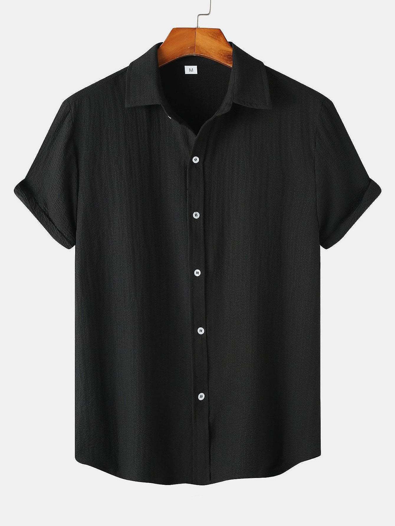Textured Button Up Shirt-Mitchell Shoes