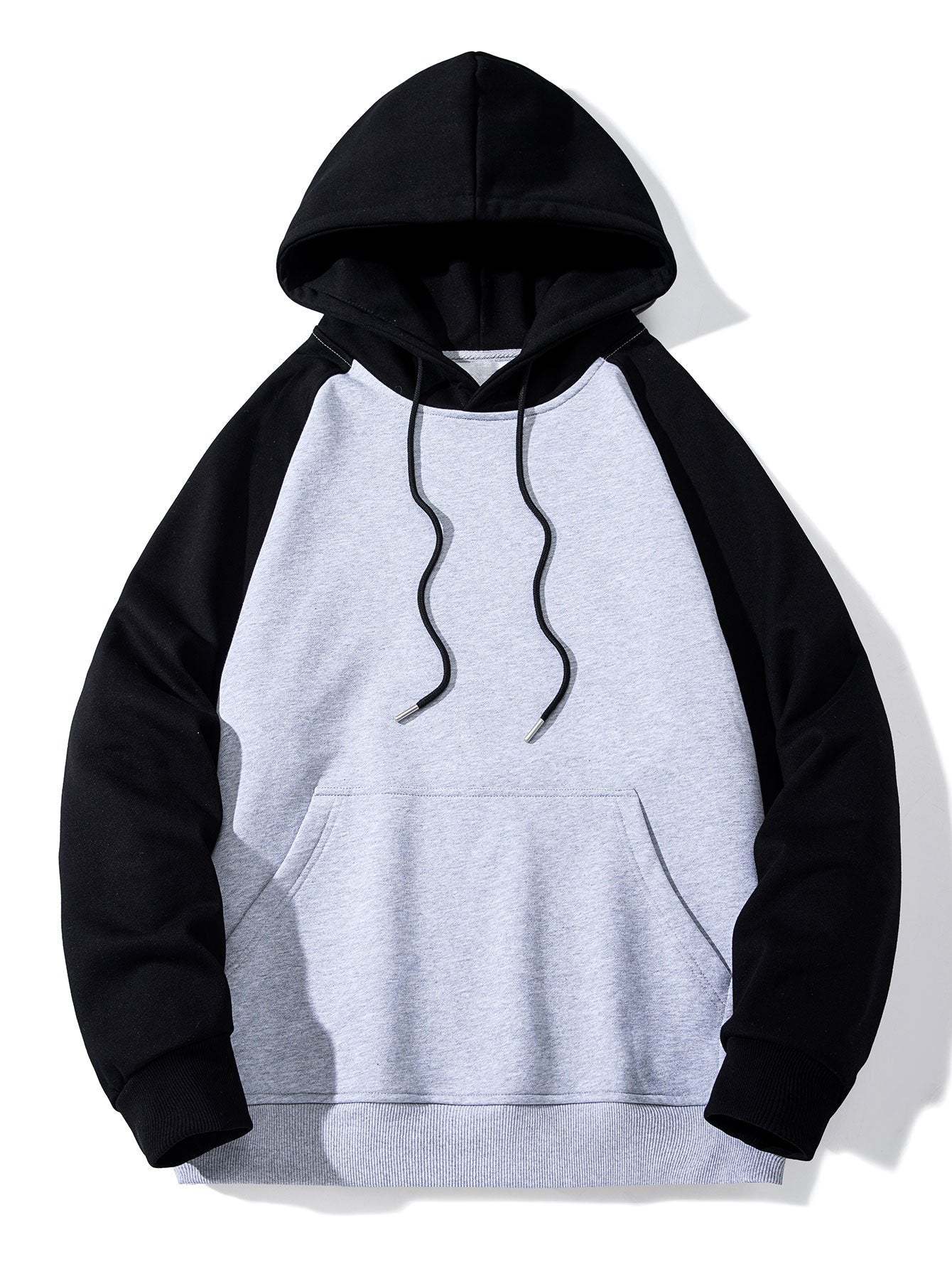 Pactchwork Raglan Hoodie-Mitchell Shoes