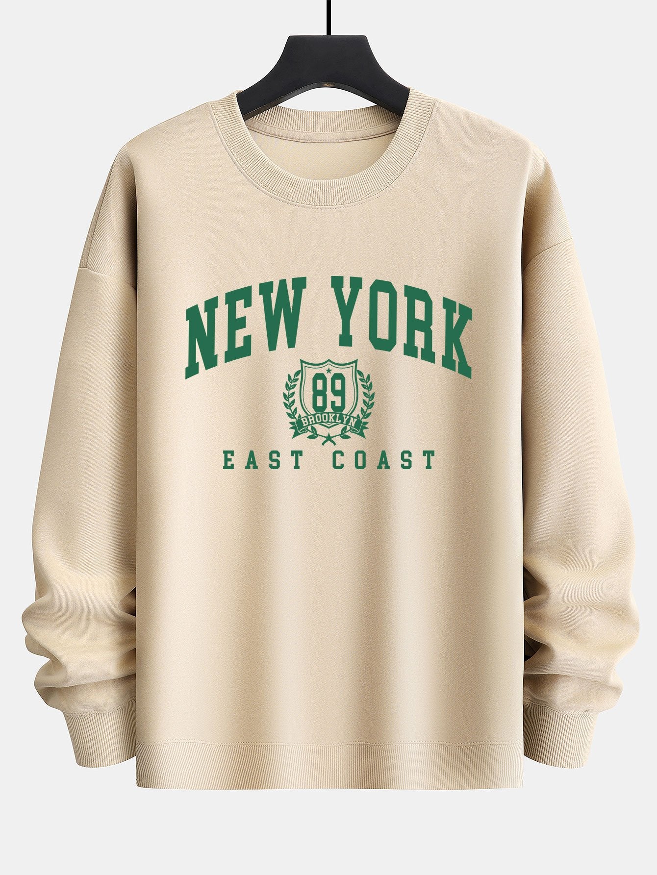 New York Varsity Print Relax Fit Sweatshirt-Mitchell Shoes
