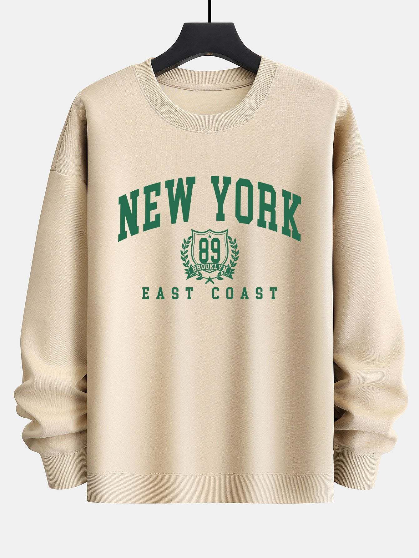 New York Varsity Print Relax Fit Sweatshirt-Mitchell Shoes
