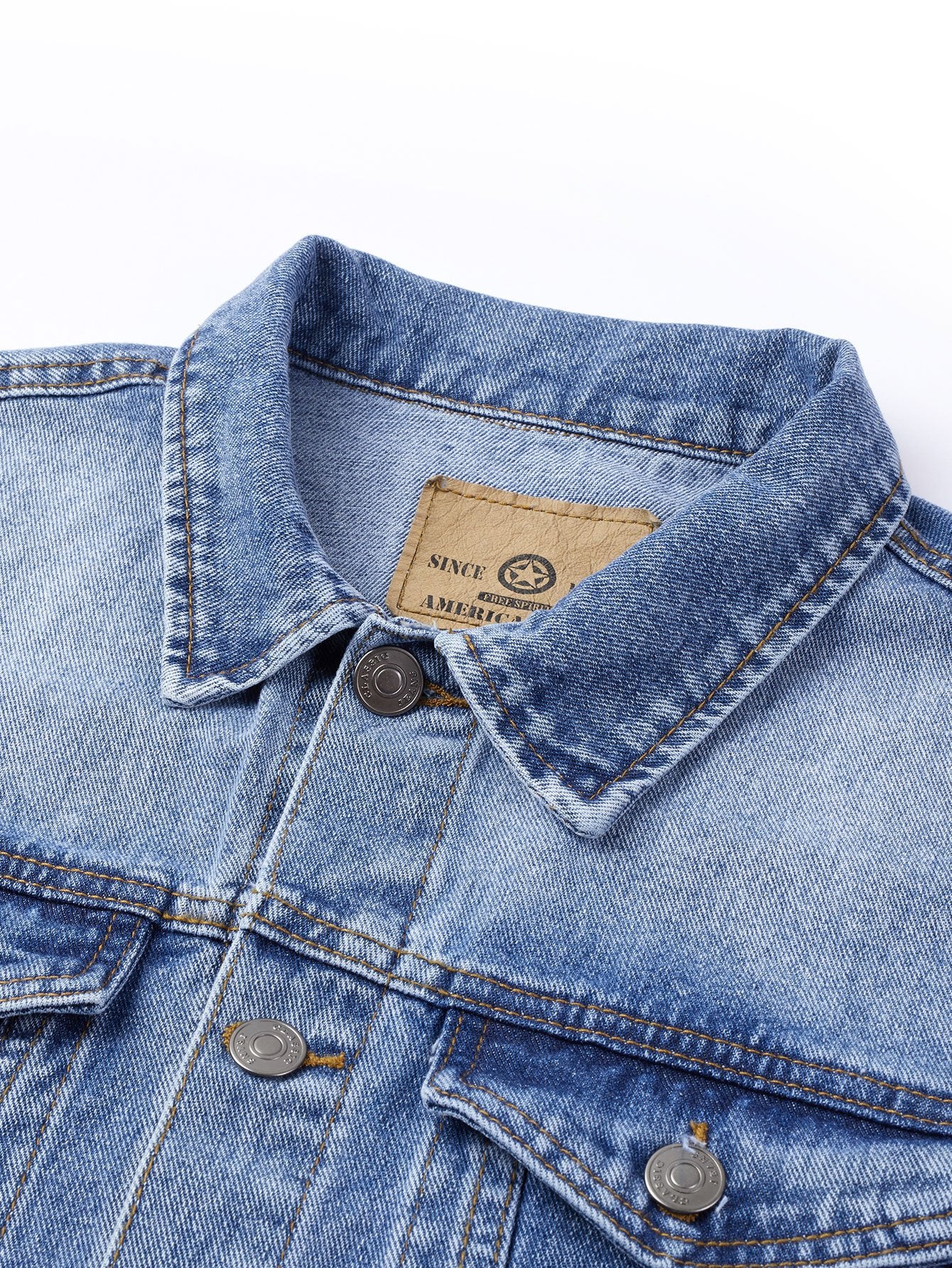 Washed Denim Jacket-Mitchell Shoes