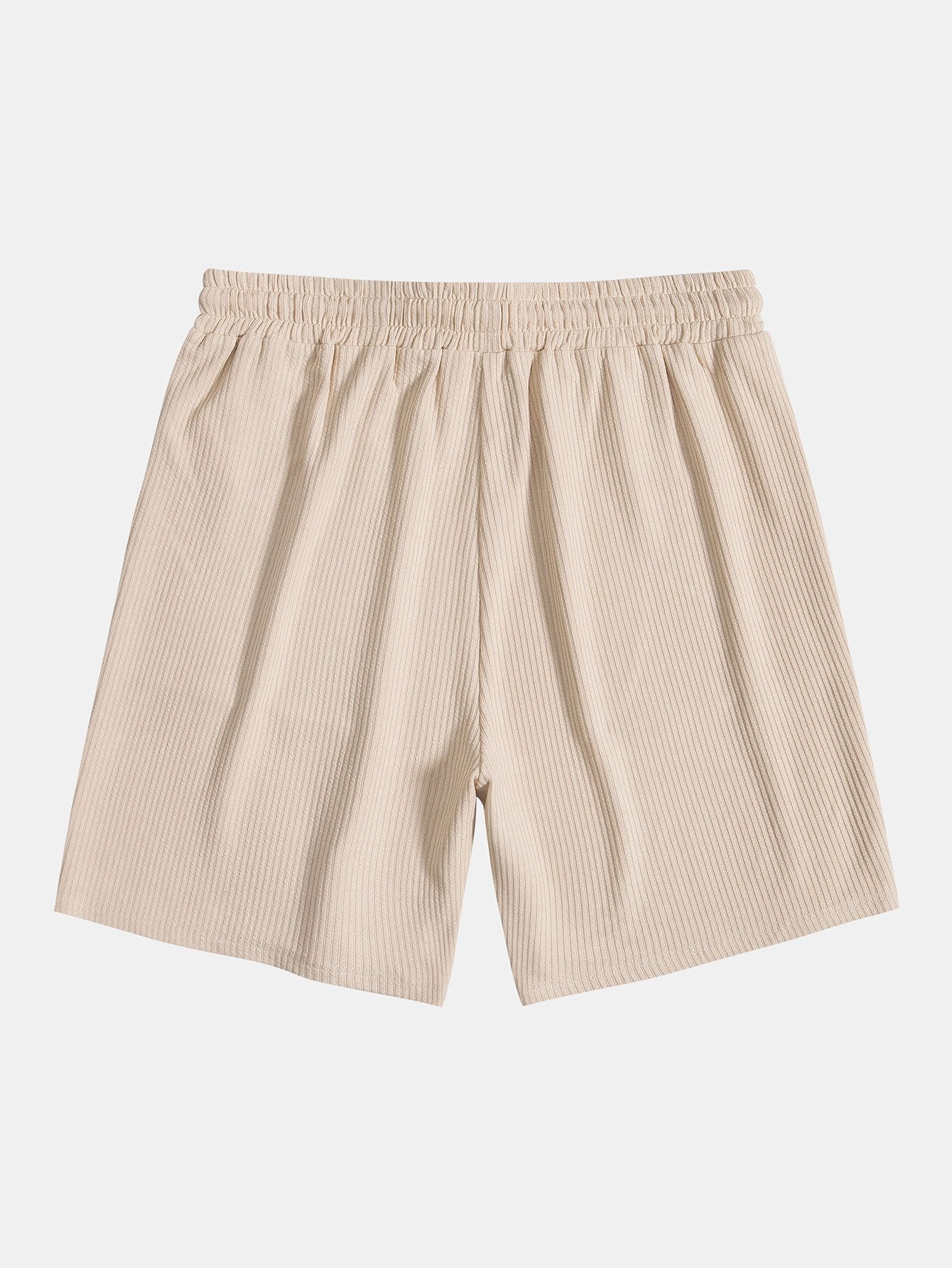 Knitted Ribbed Shorts-Mitchell Shoes