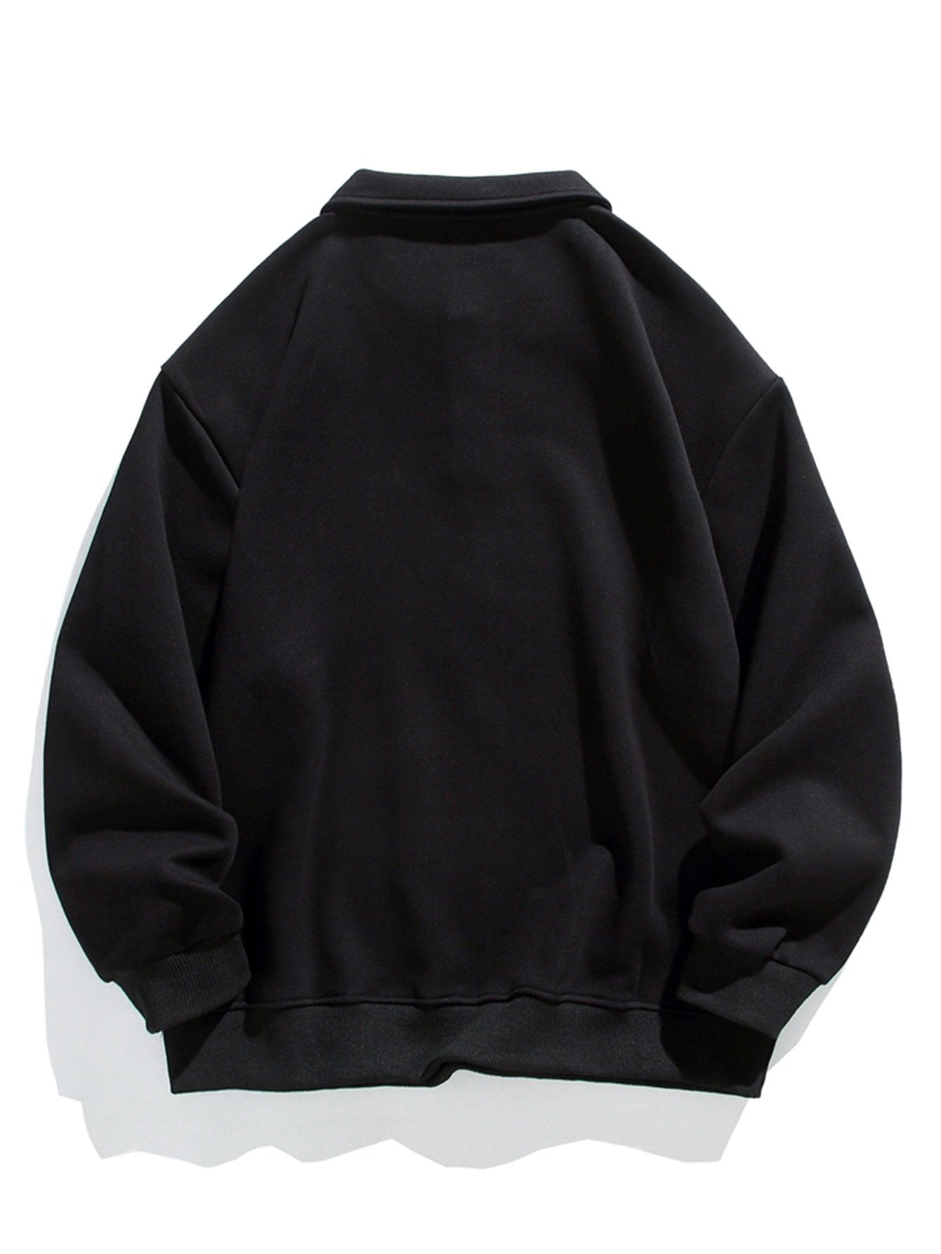 Relax Fit Basic Polo Sweatshirt-Mitchell Shoes