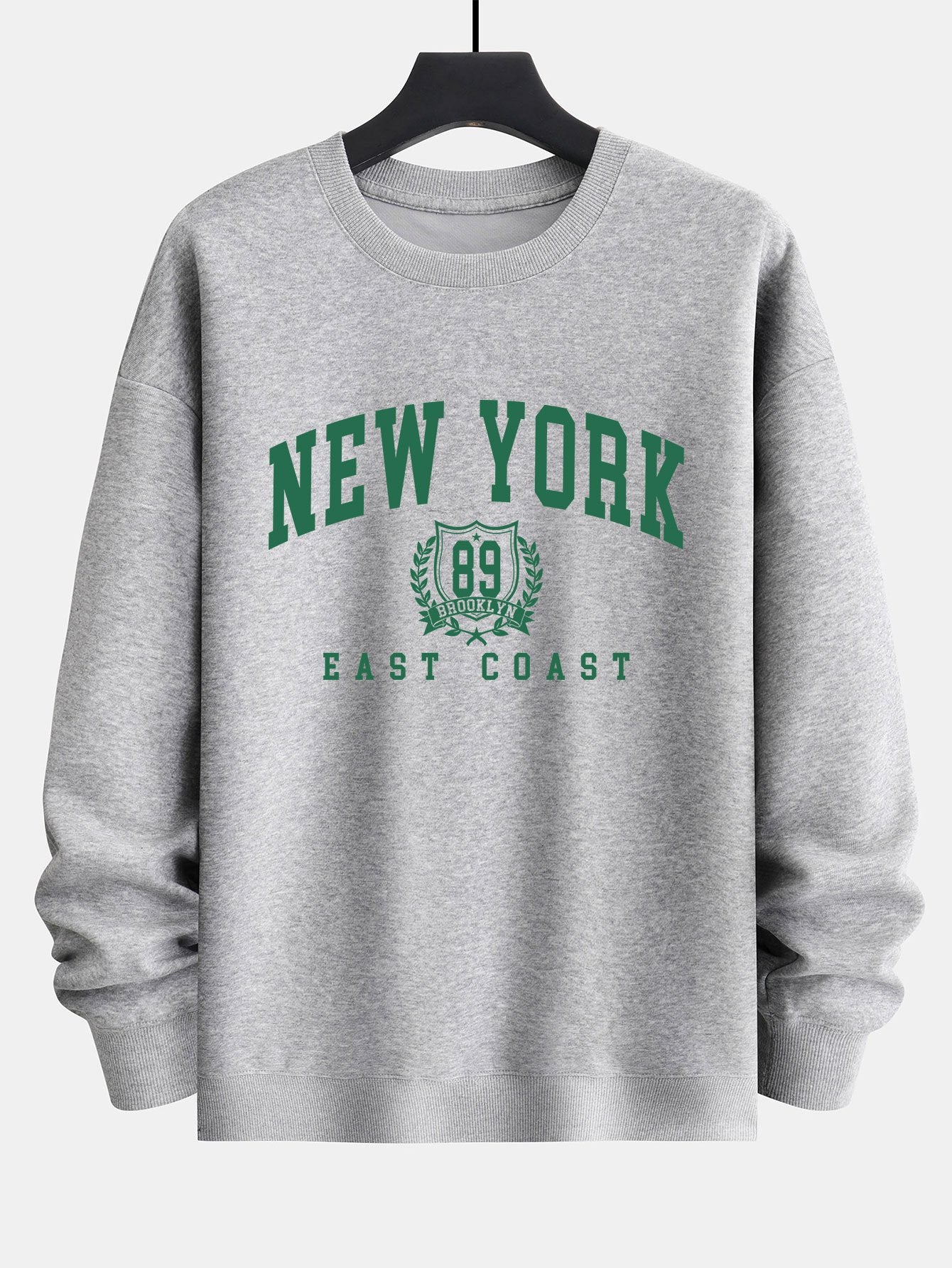 New York Varsity Print Relax Fit Sweatshirt-Mitchell Shoes