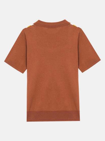 Striped Sweater Polo-Mitchell Shoes