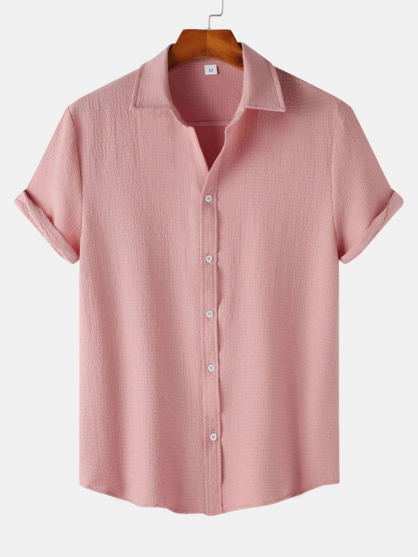 Textured Button Up Shirt-Mitchell Shoes