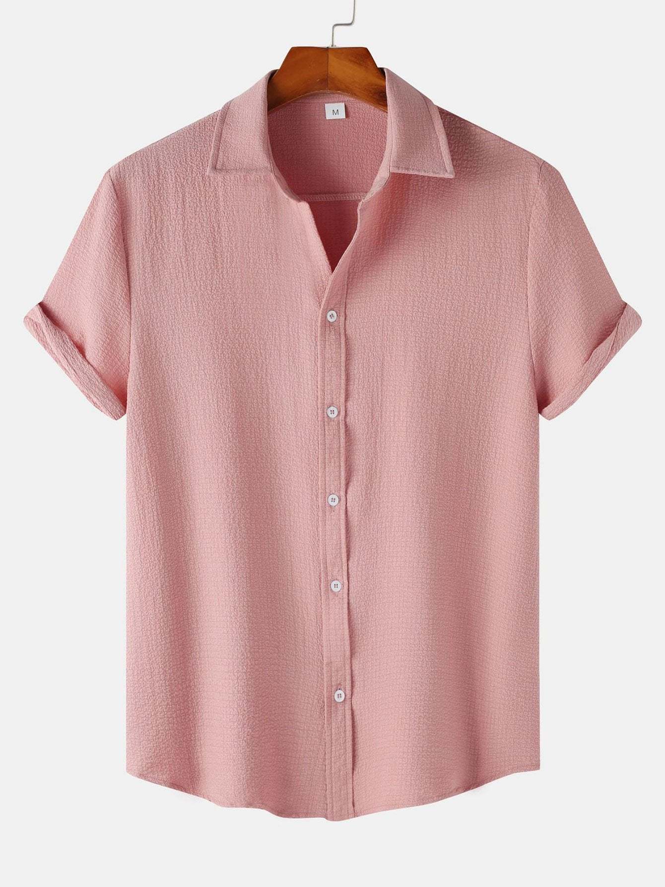 Textured Button Up Shirt-Mitchell Shoes