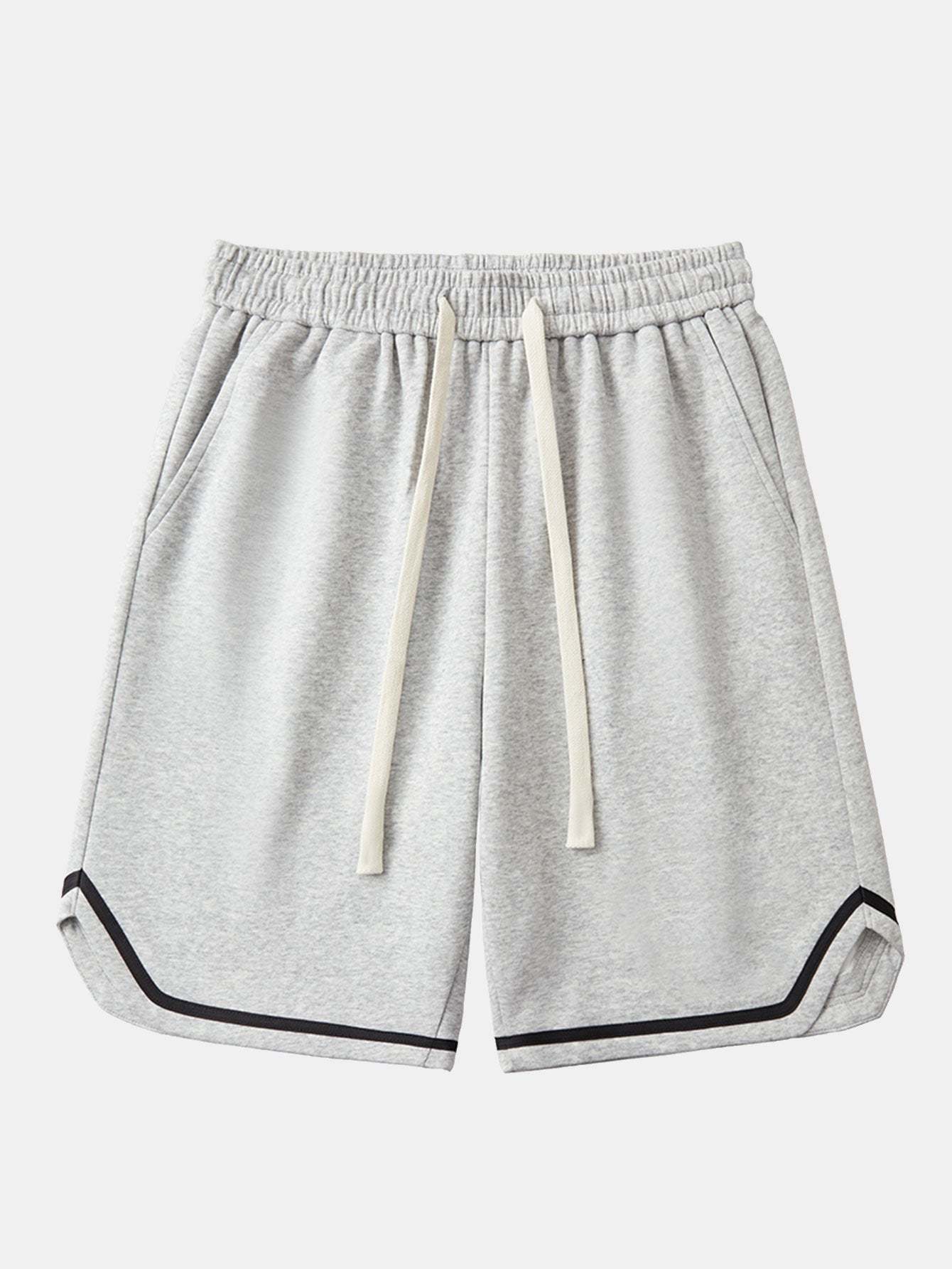Heavy Weight Drop Shoulder Oversize T-Shirt & Jersey Basketball Shorts-Mitchell Shoes
