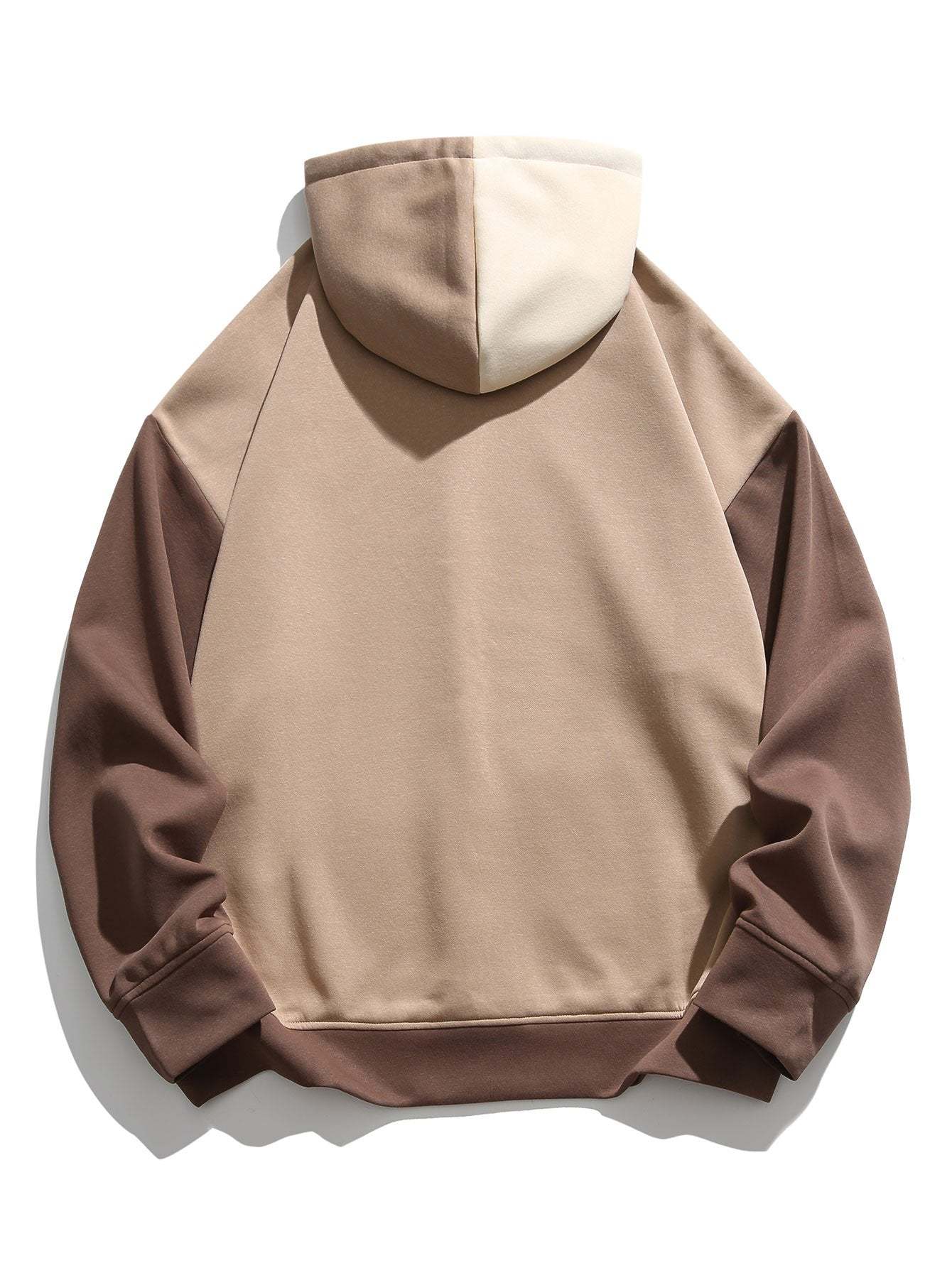 Oversize Color Block Hoodie-Mitchell Shoes