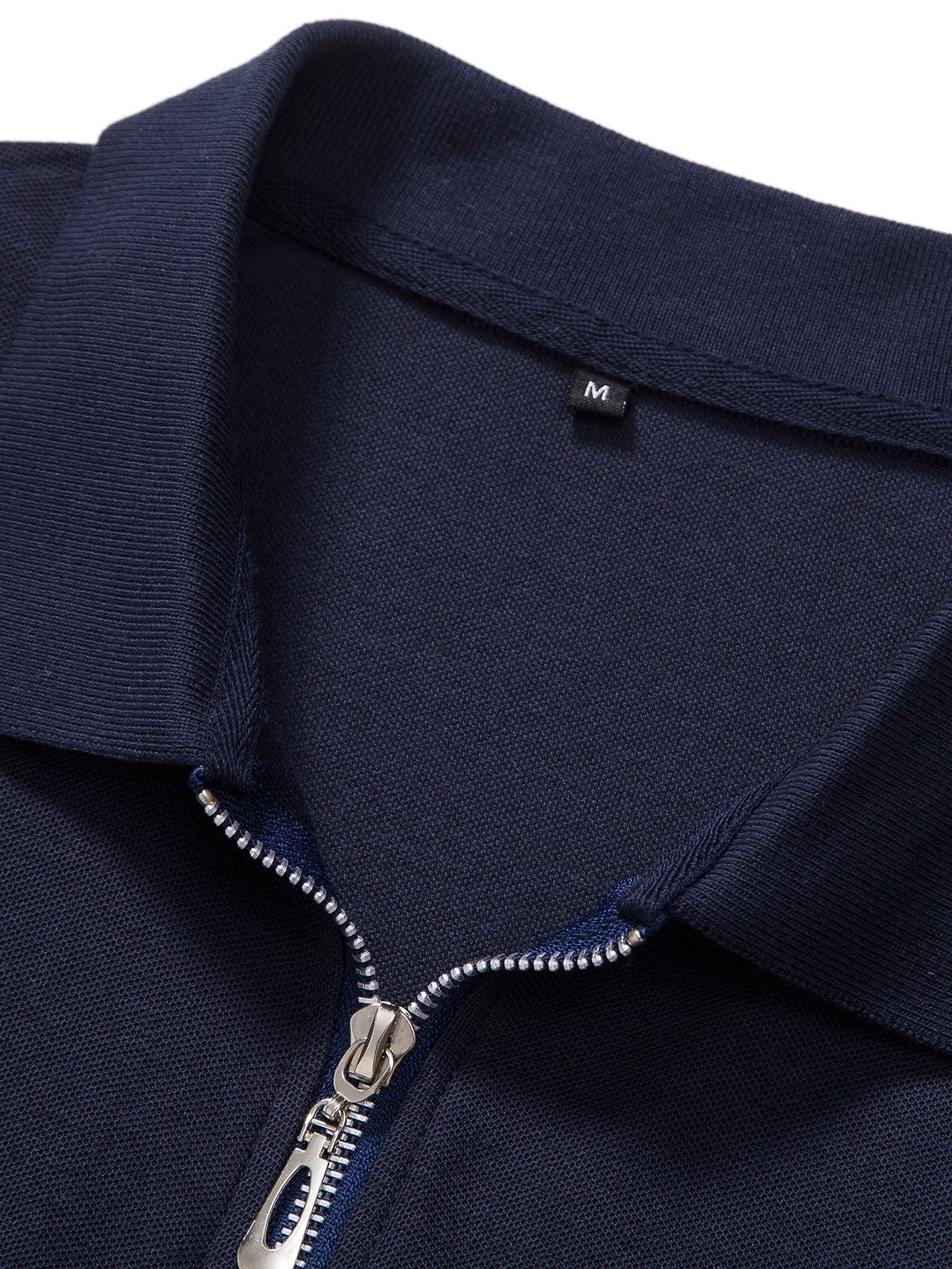 Mesh Zip Polo-Mitchell Shoes