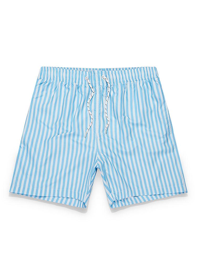 Striped Swim Shorts-Mitchell Shoes