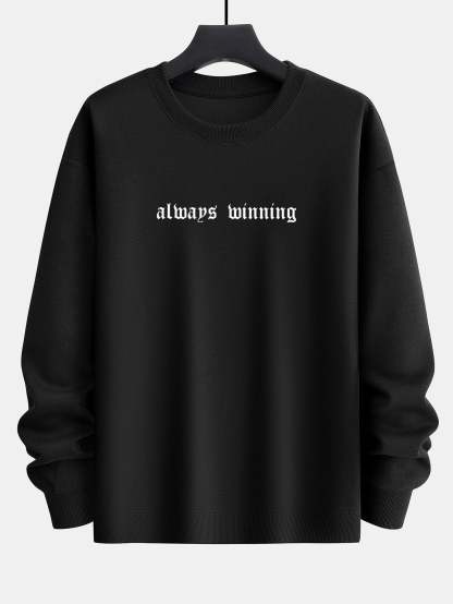 Skull Hand Ace of Hearts Back Print Relax Fit Sweatshirt-Mitchell Shoes