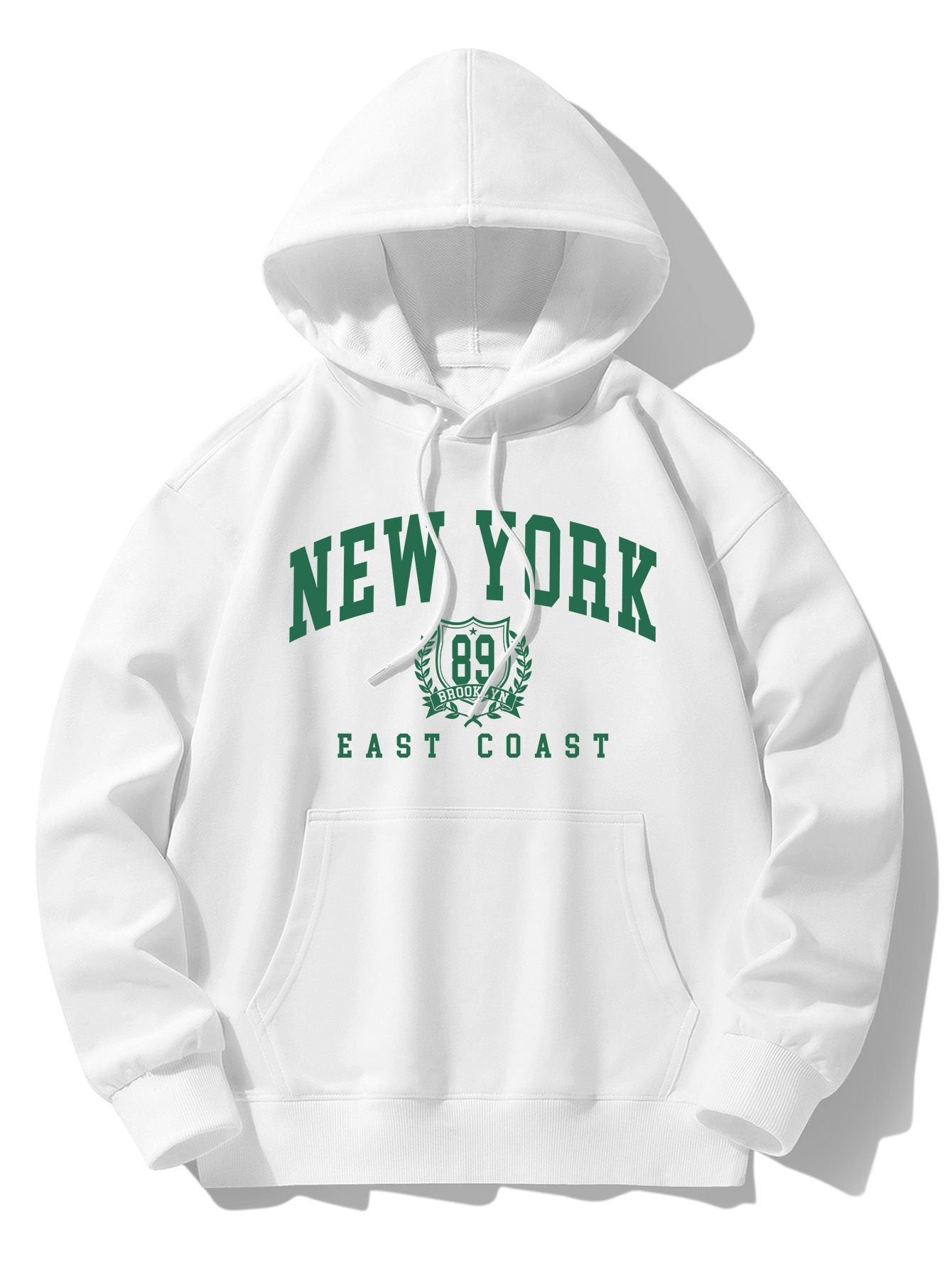 New York Varsity Print Cotton Blend Hoodie-Mitchell Shoes