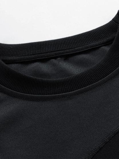 Color Block Crew Neck Sweatshirt-Mitchell Shoes