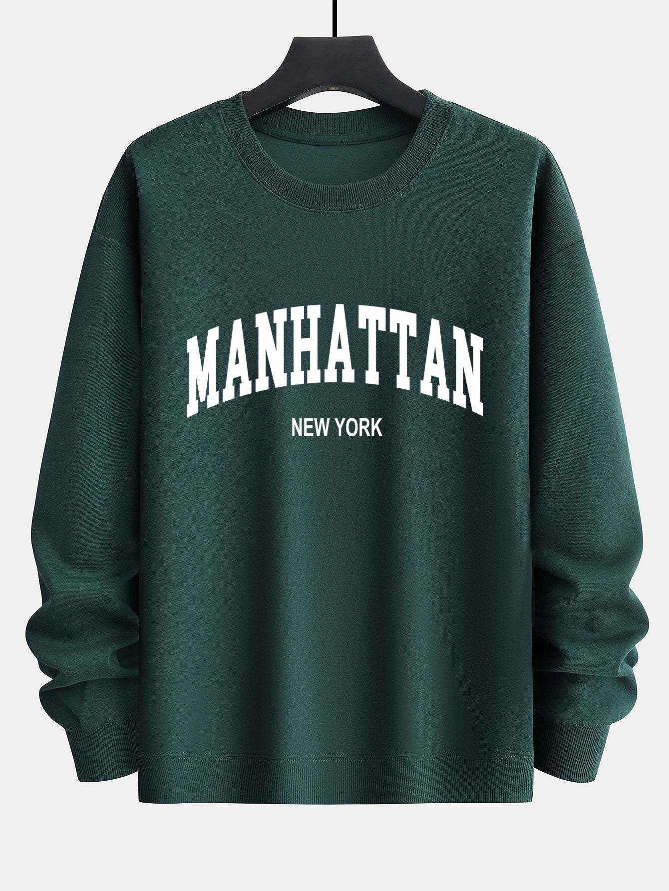 Manhattan Print Relax Fit Sweatshirt-Mitchell Shoes