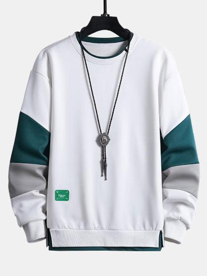 Color Block Sweatshirt-Mitchell Shoes